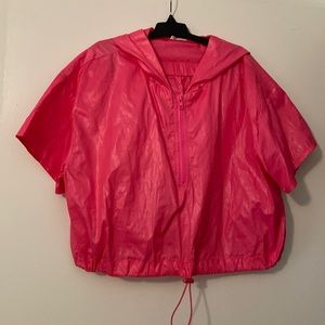 Hot pink windbreaker set